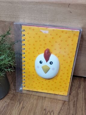 New Squishy Chicken Face Journal